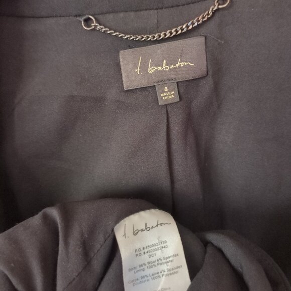 fitted Blazer with Padder Shoulders - Picture 2 of 2